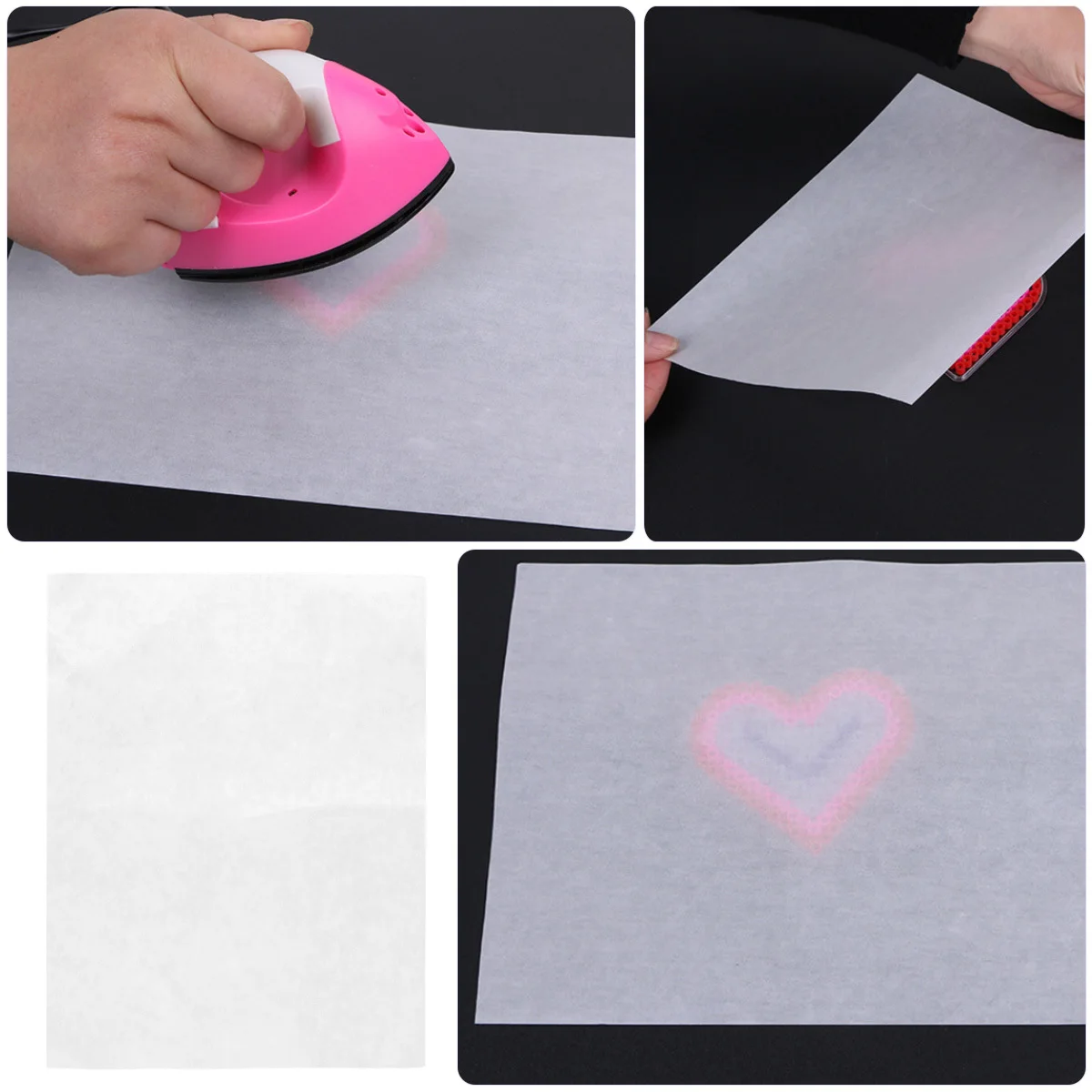 20 stuks transparant herbruikbaar strijkpapier Eva materiaal voor puzzelaccessoires kinderen DIY kleurrijk patroon creatie educatief