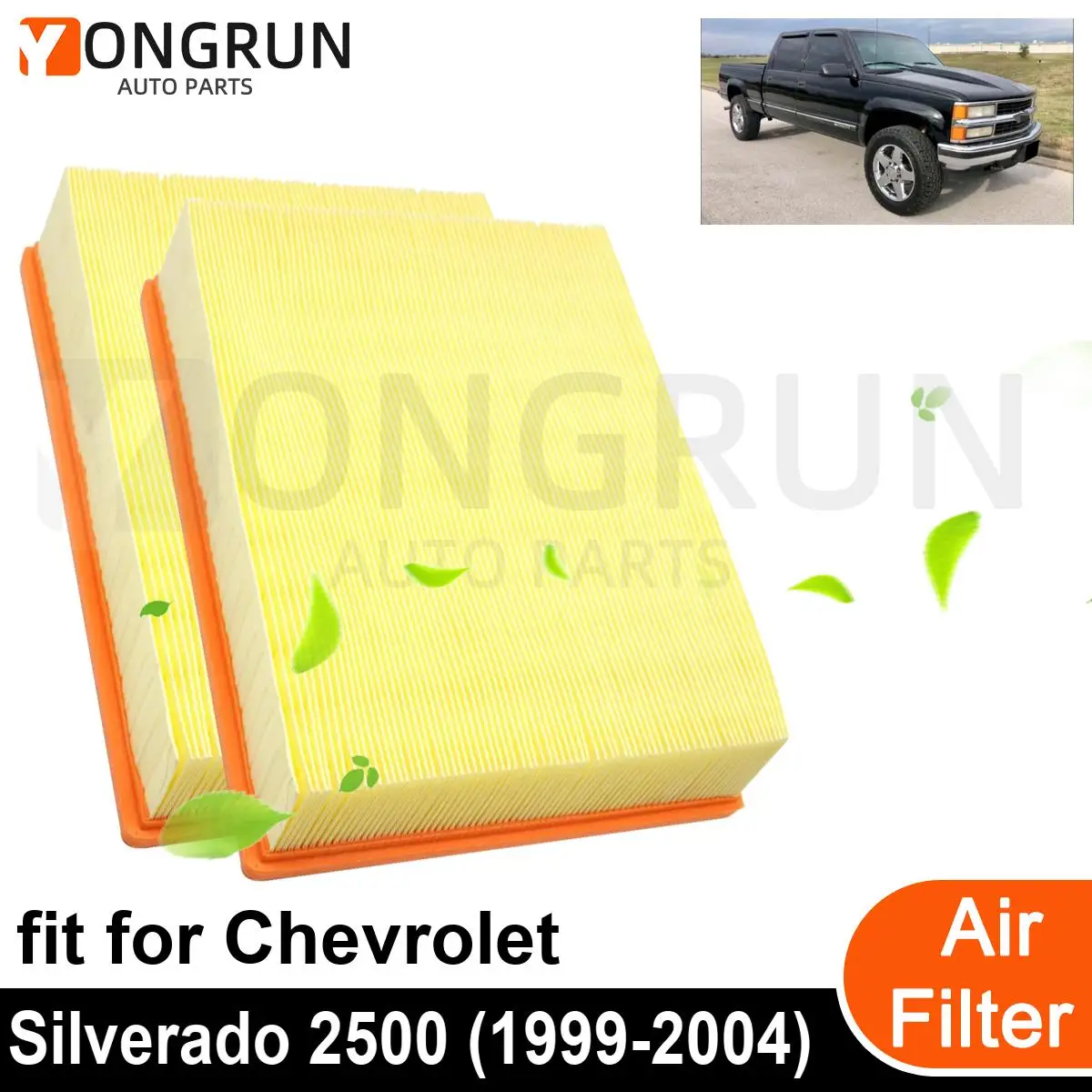 

Новые автомобильные фильтры двигателя, 2 шт., для Chevrolet Silverado 1999 2004-2500, автомобильные аксессуары OEM CA8755A 15908915 25313349