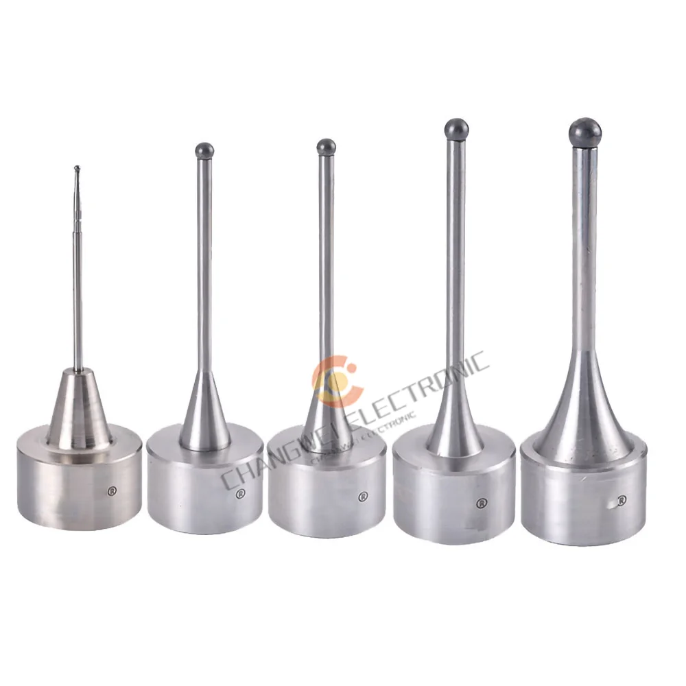 D2/3/4/5/6/8 spark machine tungsten steel ball center rod magnetic center ball steel EDM ER/3R touch number high precision 0.002