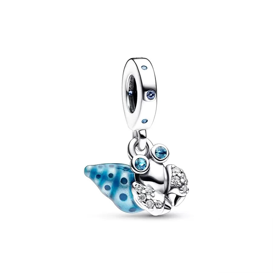 NEW Murano Glass Butterfly Sea Turtle & Glow Crab Dangle Charm Bead Fit Original 925 Sterling Silver Pandora Bracelet Jewelry Gi