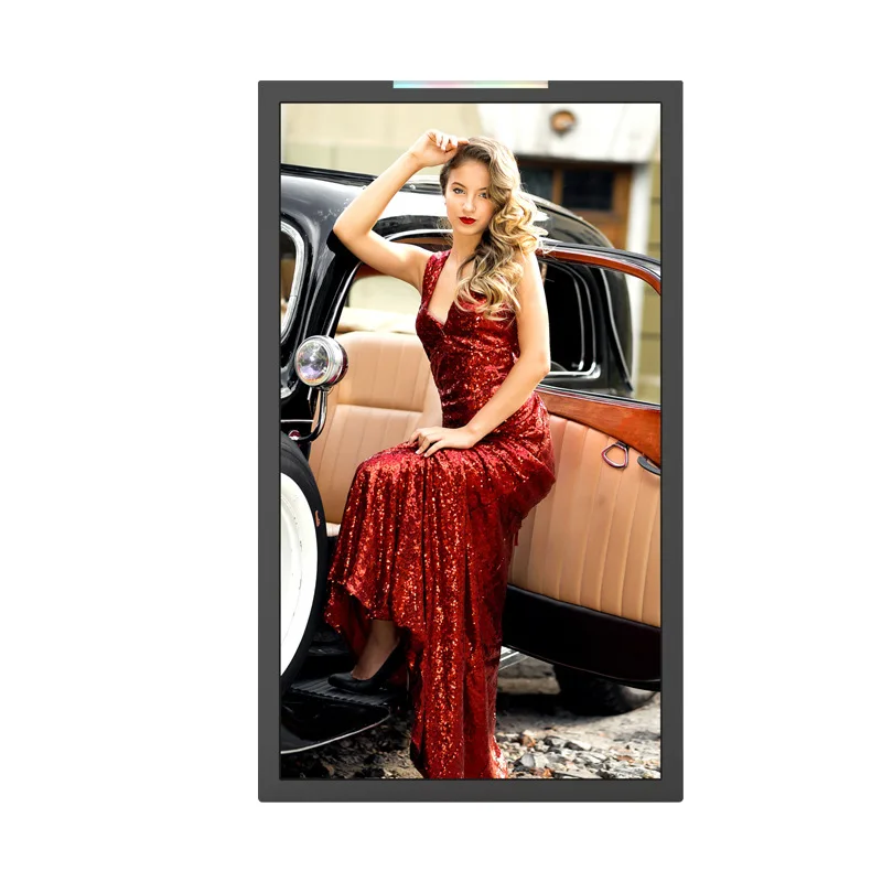 Advertising machine 32-inch smart digital photo frame WIFI electronic cloud album picture frame music all-in-one machine