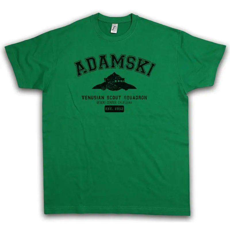 ADAMSKI VENUSIAN Ñ J π SCOUT SQUADRON T shirt George Alien UFO Ship TR3B Mufon