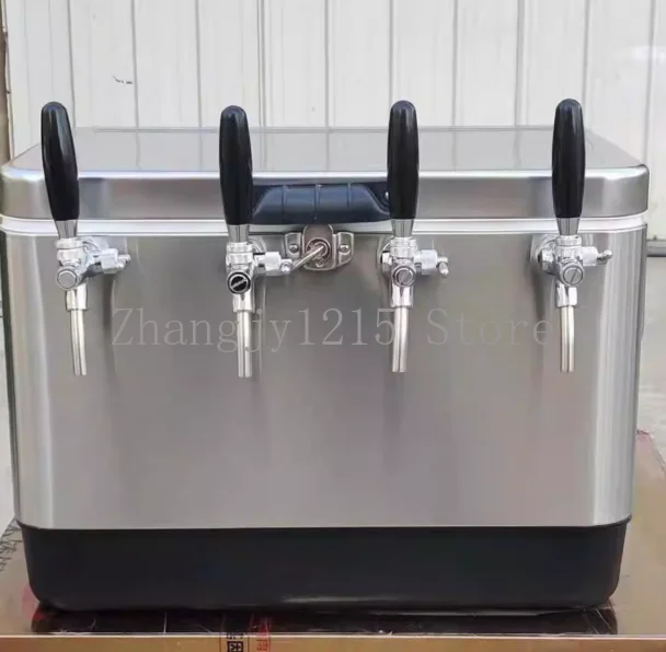 

Портативная пивоварня из нержавеющей стали для улицы, мобильный пивовар, пивоваренная установка