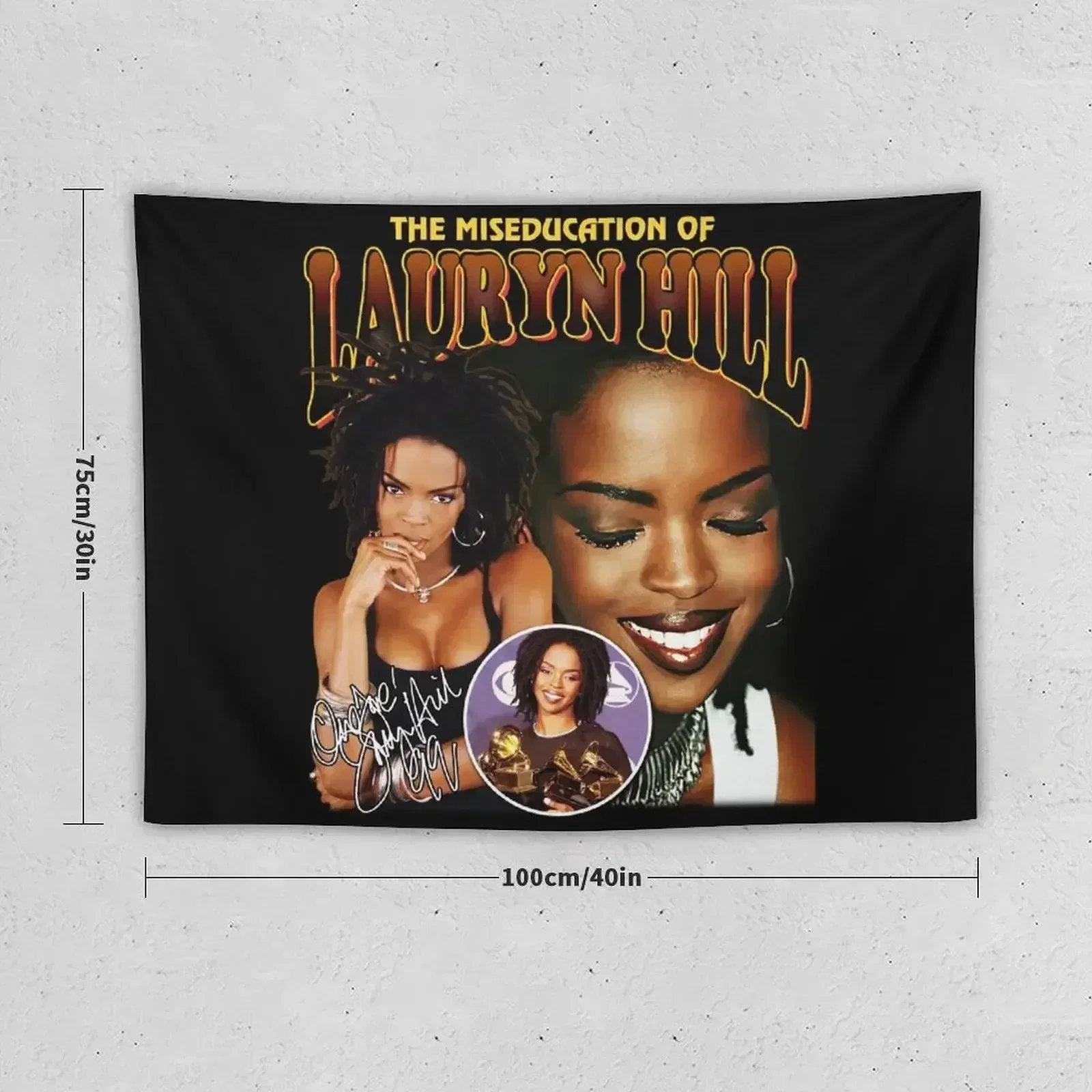 Lauryn Hill The Famous Tapestry Home Decor Aesthetic Room Decor Cute Tapestry