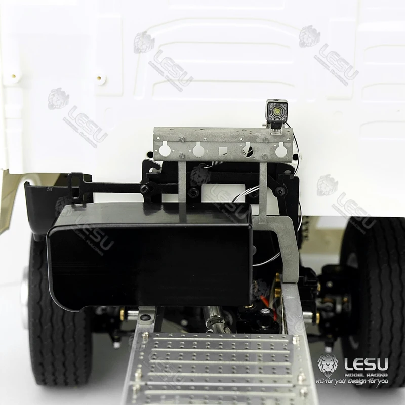 Metal Battery Box Simulation Universal FH12 FH16 For 1/14 Tamiya RCVolvo Tractor and Personal DIY Modified Vehicles