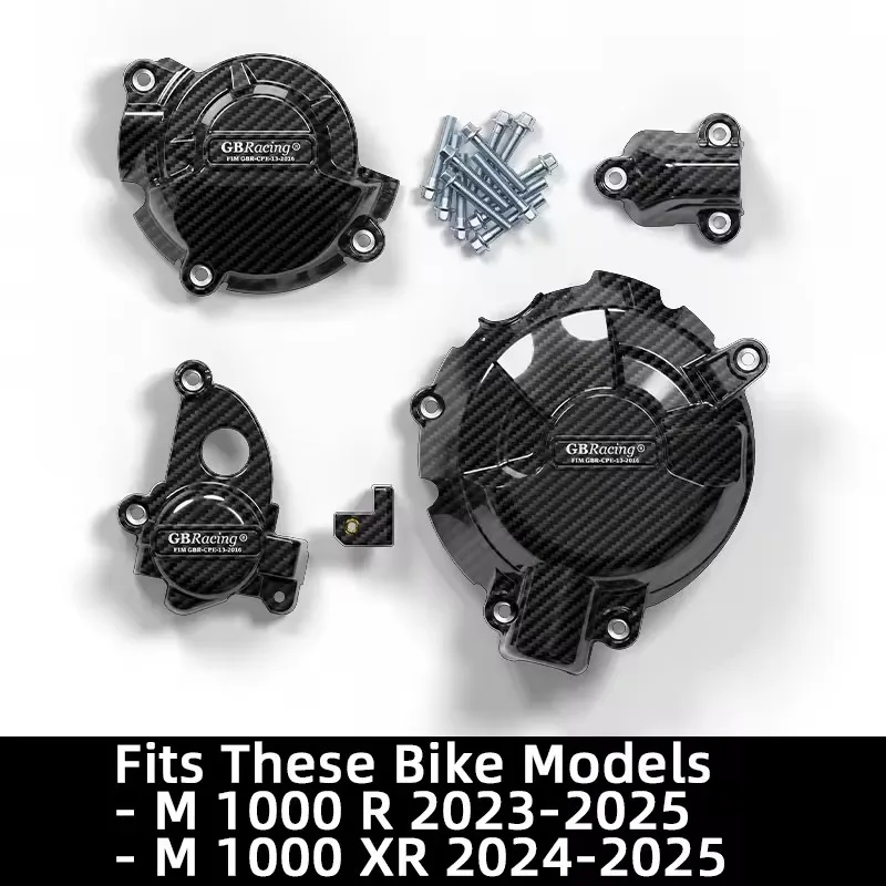S 1000 RR 2019-2026 & M 1000 RR 2019-2024 Sekundäres Motorabdeckungs-Set S 1000 RR 2019-2026 & M 1000 RR 2021-2024 S1000 R 2021-2026