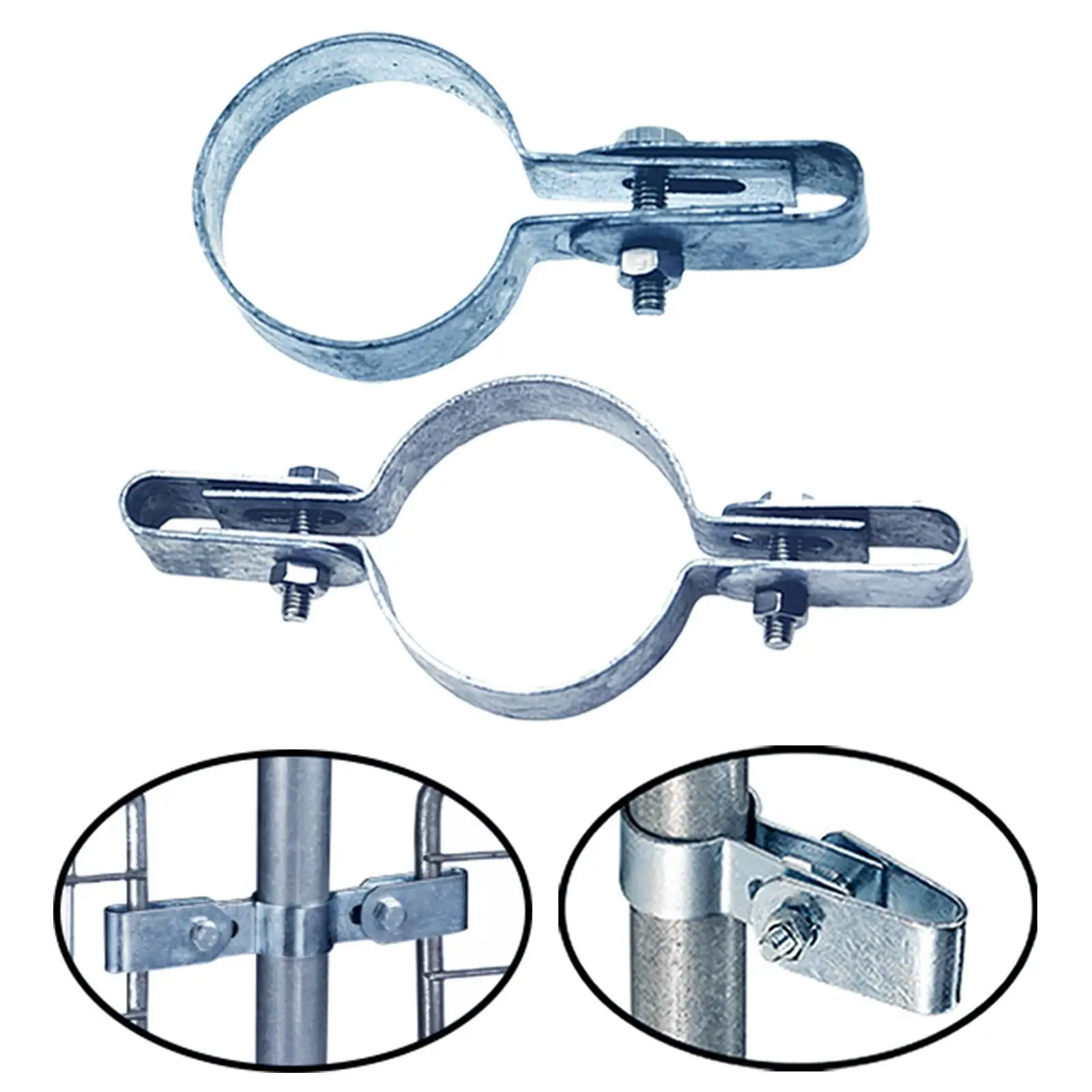 Sturdy Lock Grip Tube Clips Tarp Buckle Shade Cloth Heavy Duty Mesh Clamps for Modular Fence Outdoor Fences view 6