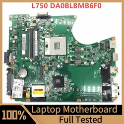 도시바 위성 L755 L750 노트북용 메인보드, DA0BLBMB6F0, A000080670, SLJ4P, HM65 100%, 전체 테스트 완료, 잘 작동