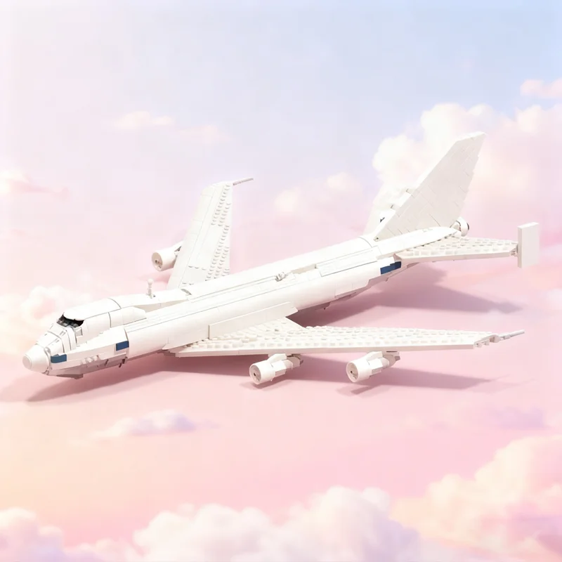 

2477pcs MOC Horizontal Vertical Stabilizer Mod SCA Icons Model Building Blocks Architecture Toys Christmas Gifts Idea Brick