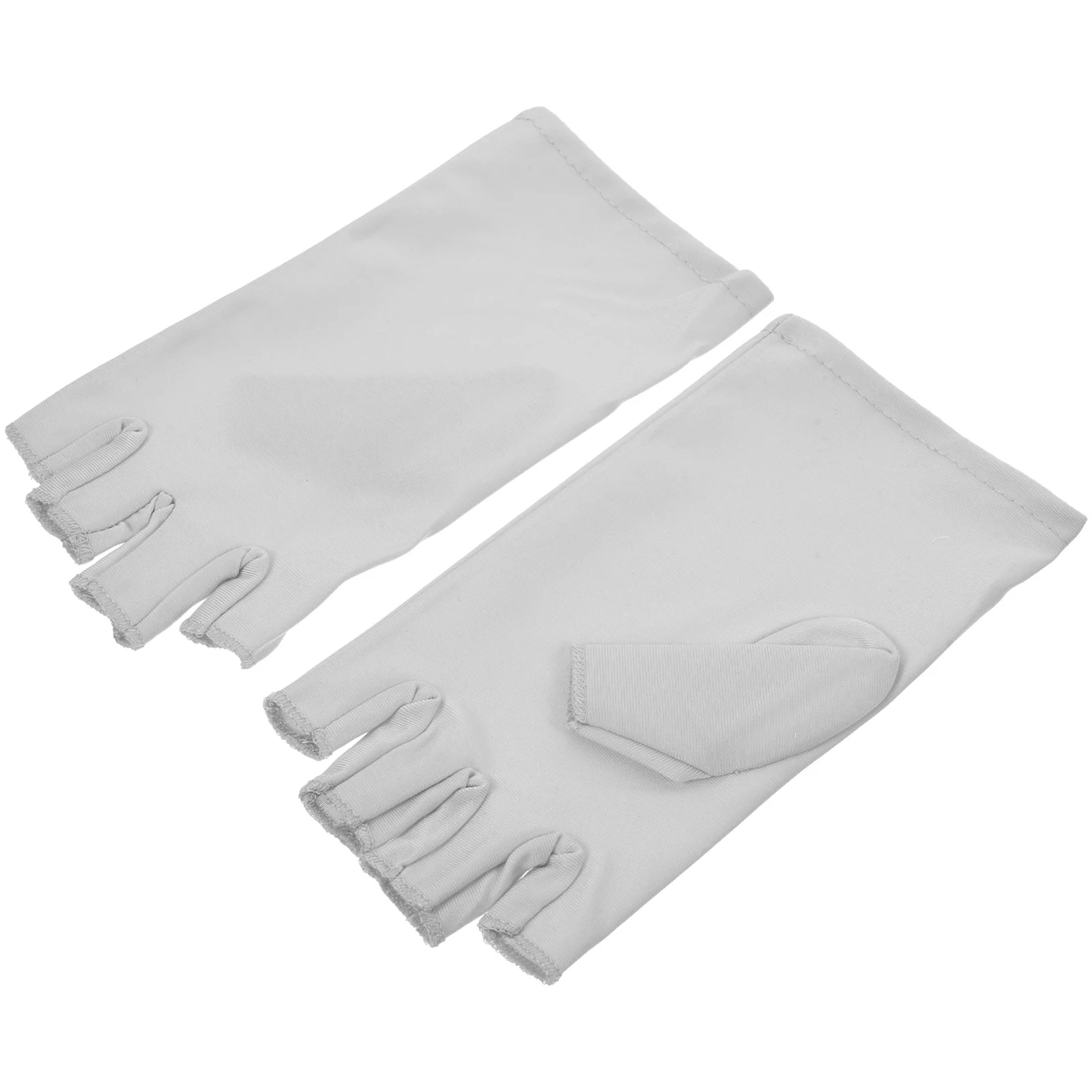 

UV Protection Gloves Nail Manicure Fingerless Spandex Durable Comfortable Wear Resistant Easy Clean Gloves UV Nail Lamp Outdoor