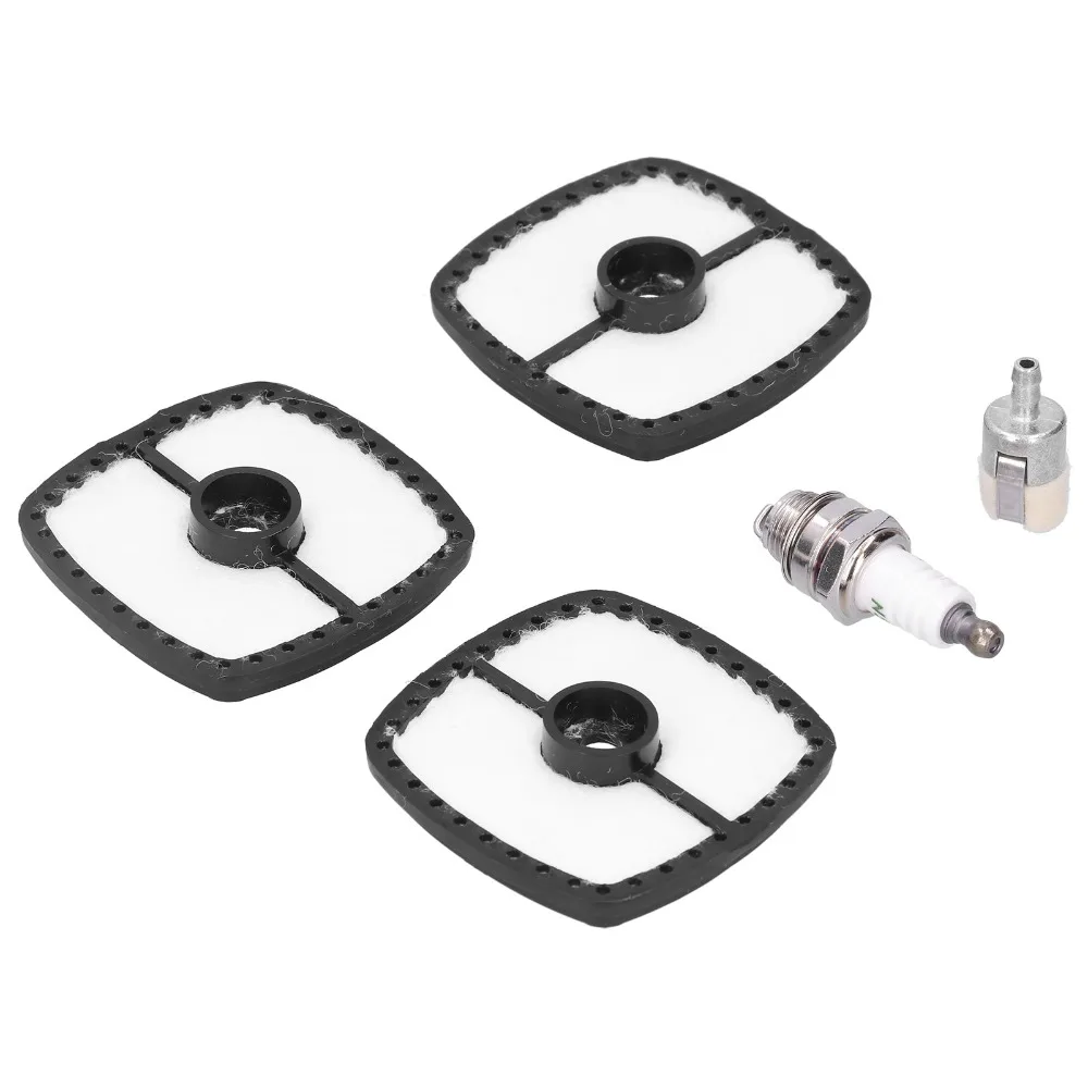 ABS Air Filter Kit White Compact Engine Air Filter for Echo 90074 90152 SRM211 SRM210 SRM225 GT200 GT225 GT201 PB200