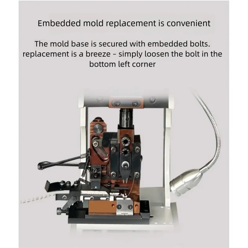 4/6T Fully Automatic Ultra-quiet Terminal Crimping Machine with OTP Mold Electric Double-head Stripping and Crimping Machine