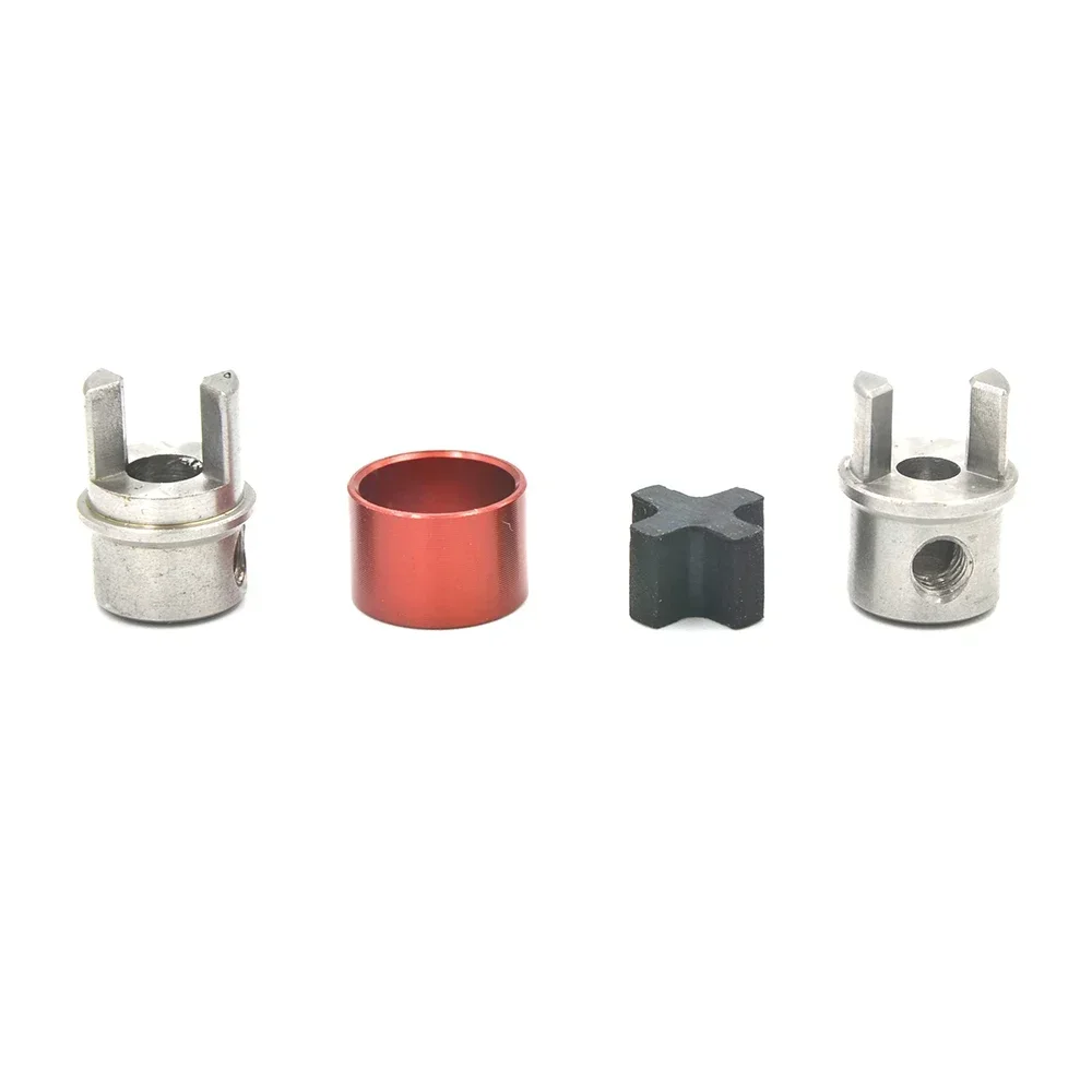 Stainless Steel Coupler For Motor Gas Oil Boat Coupling RC Fuel RC Ship Connection Couplings 3.18-4mm/ 4-4mm/ 4- 5mm