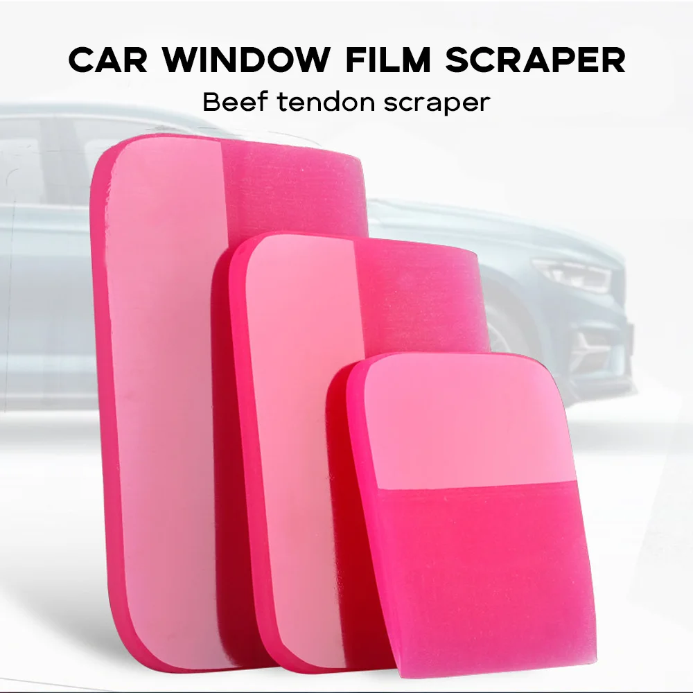 Invisible car coating rubberized soft scraping car coating scraper for car beauty treatment rubber scraper for car modification