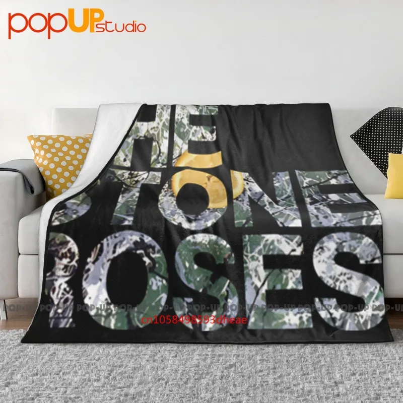 Lemon I Wanna Be Adored Stone Roses Ian Brown 80S Retro Music Ultra-Soft Blanket Quilt Winter Sofa Cover Bed Covers