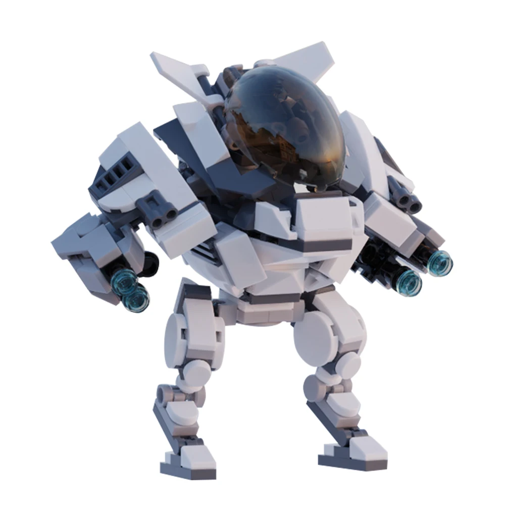 Gobricks MOC センタウリス Mk II 戦術戦闘メカロボットビルディングブロックセットメカタンク教育レンガのおもちゃ子供のためのギフト