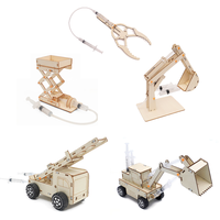 DIY Handmade Small Production Hydraulic Technology Physical Model Science Toy Experiment Educational Toy Project for School Kid