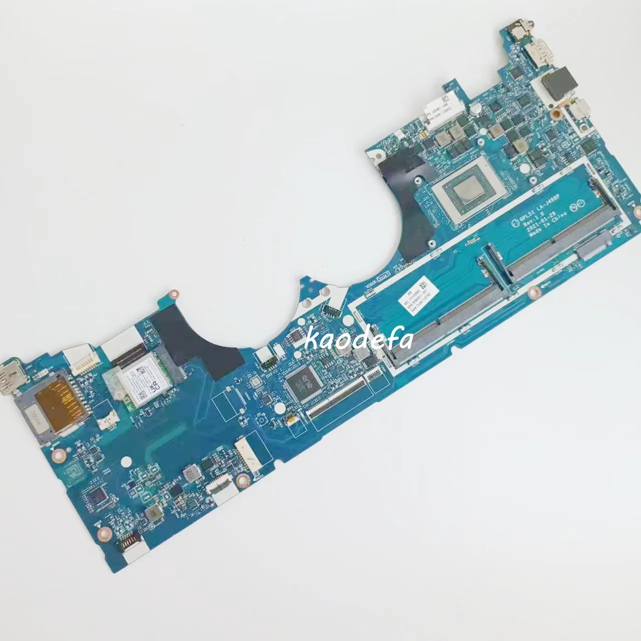 Imagem -04 - para hp Envy Laptop Motherboard X360 15m-ee 15-ee Cpu: R55500u R7-5700u Amd M36931601 M36931001 Testado Totalmente Testado Gpl51 La-j498p