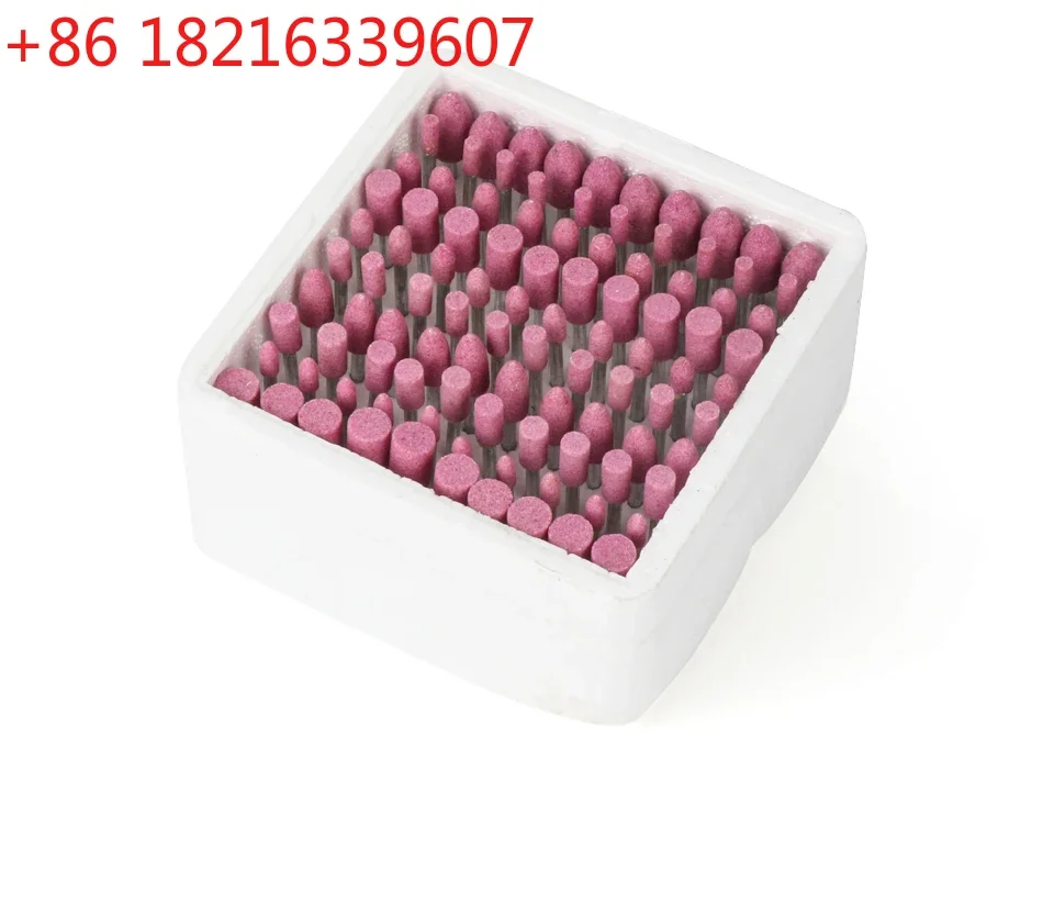 TAO 100pcs/set Drill Grinding Head Tool Assorted Ceramic Mounted Point For Dremel Mini Drill Rotary Tools Abrasive Mounted Stone