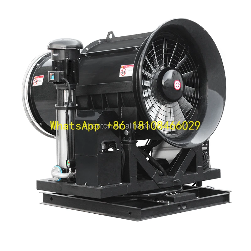 Canon à brouillard pour Port de démolition, contrôle de la Pollution, pulvérisateur à brouillard, système d'irrigation agricole industriel