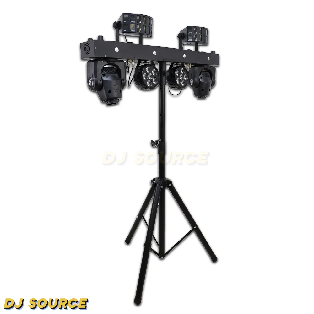 Latest 2X30W LED Spot Moving Head Light RG Laser 2X10W Butterfly Lights DMX512 For DJ Disco Party Club Xmas Stage Effect Lamp