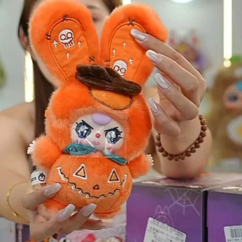 New Original Baby Three Halloween Castle Series Vinyl Blind Box Pendant Lovely Doll Figures Toys Surprise Birthday Girl Gift