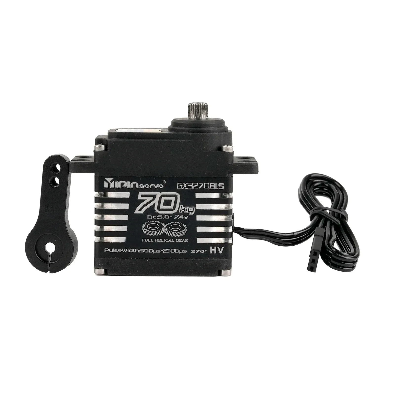 GX3345BLS 45KG Brushless Digital Servo High Torque Metal Gear 180/270 Degree Waterproof for 1/8 1/10 RC Crawler Truck Robot