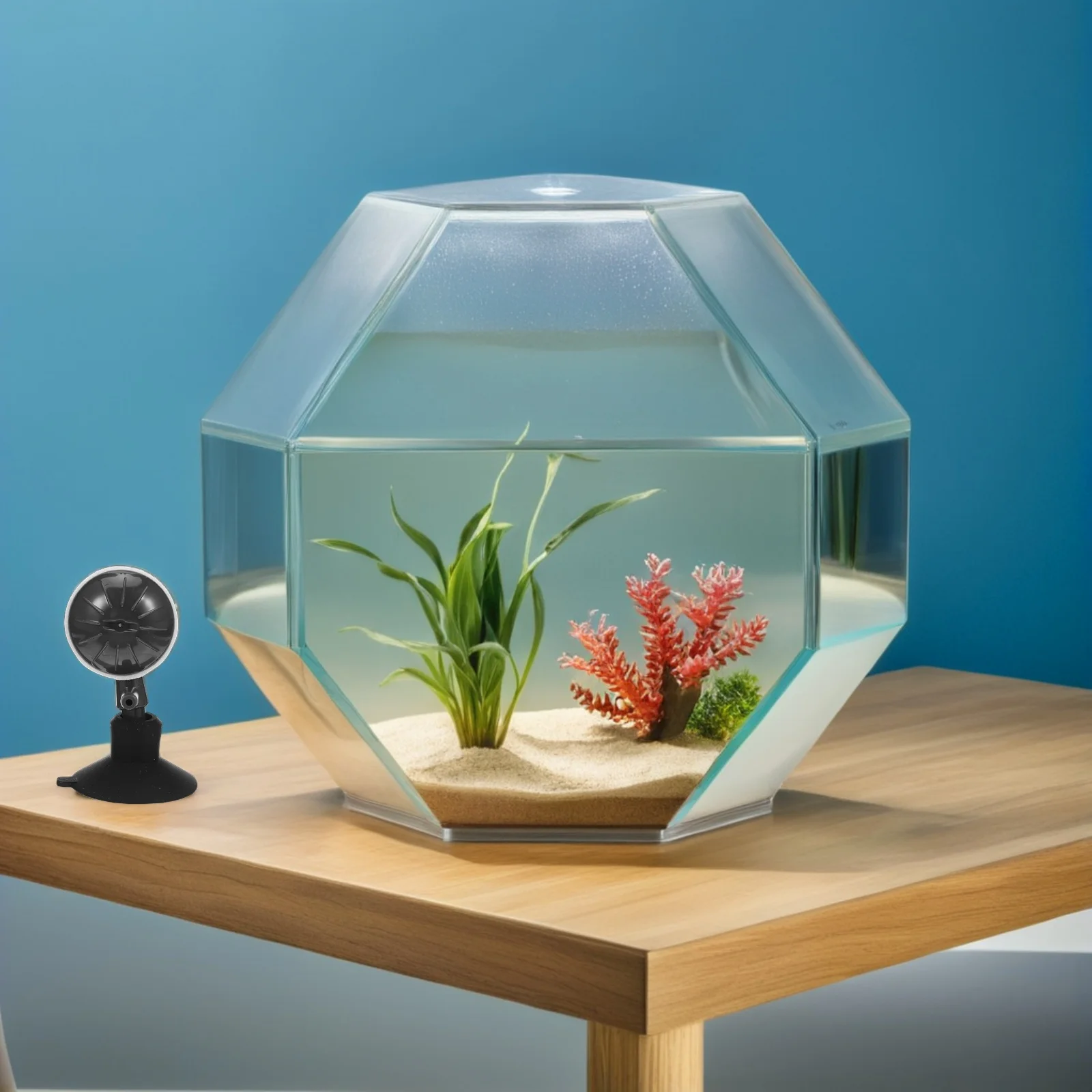 

Aquarium Nanobubble Generator Adjustable Bubble Size and Density High Dissolved Oxygen Durable Air Stone for Fish Tanks