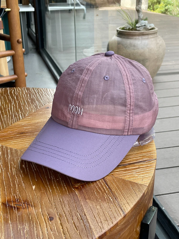 

Summer thin quick-drying baseball cap men's and women's sunshade sun protection outdoor couple breathable versatile cap