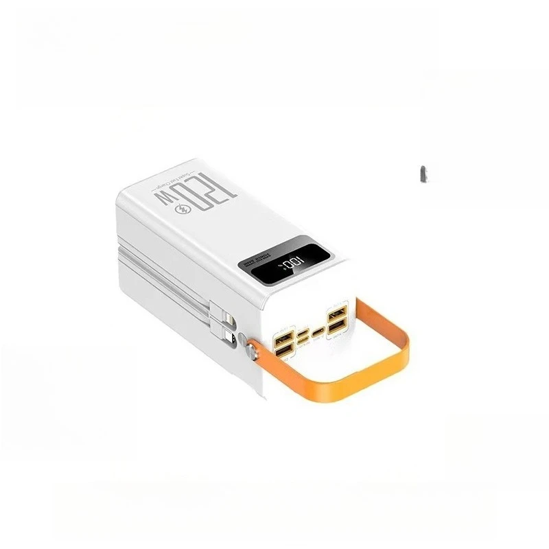 100000mAh 120W Super Fast Charging Solar Power Bank with Large Capacity  Powerful Long Range  Mobile Power Bank - view 3