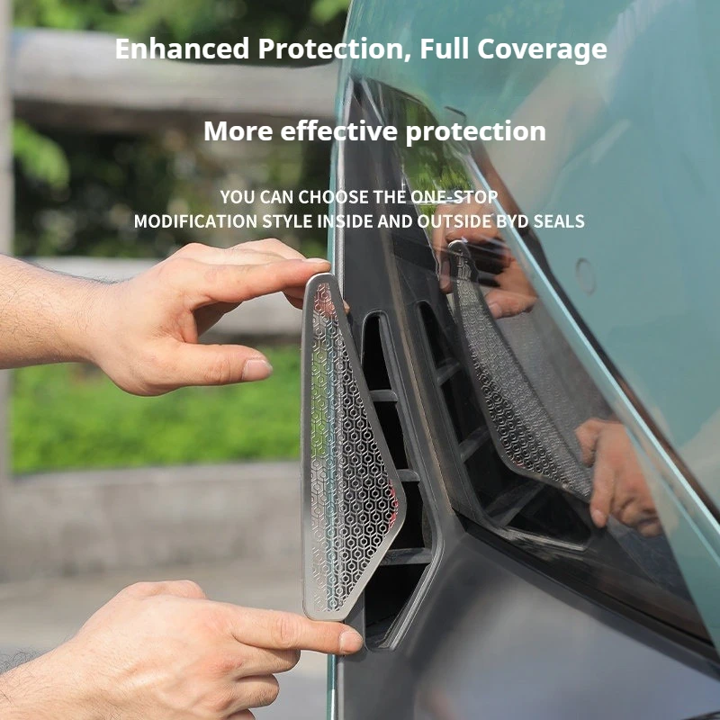 For Changan Deepal S07 S7 2023-2025 Car Front Bumper Insect Screen Dust Cover for Both Sides of The Heat Dissipation Air Outlet