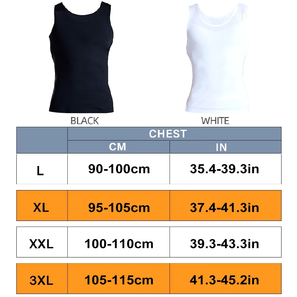 1PCS Men's Ice Silk Compression Tank Top, Seamless Slimming Body Shaper Vest, Abs Abdomen Undershirt for Gym Workout Daily Wear