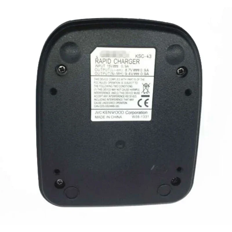 KSC-43 Caricatore rapido batteria per kenwood TK3202 TK3300 TK2312 TK3312 TK3402 TK2207 Radio KNB-29N KNB-45L KNB-53N KNB-63L KNB-65L