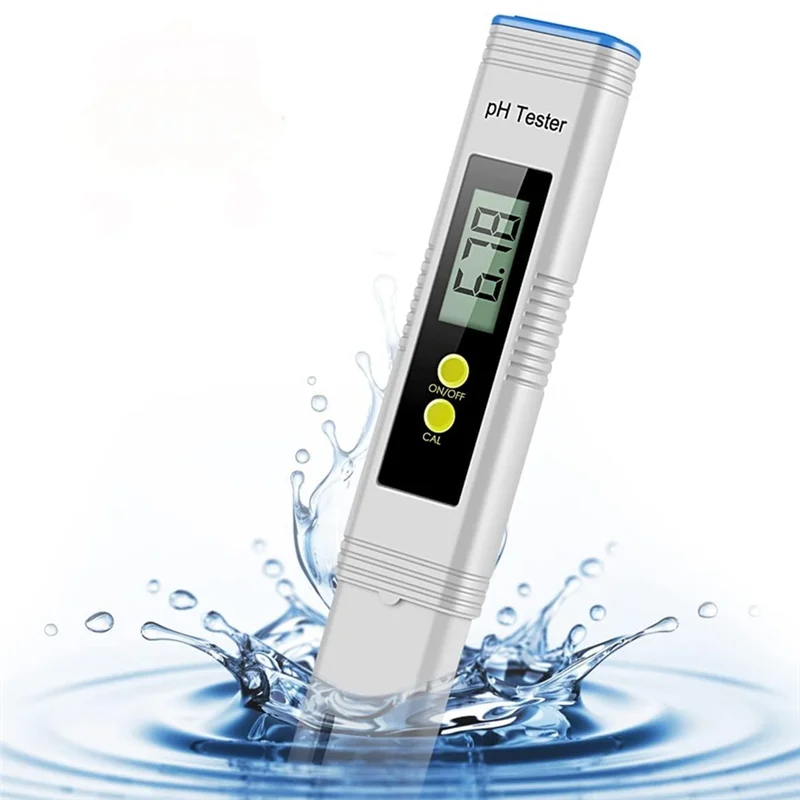 Digital PH Meter, 0.01 PH Water Quality Tester With 0-14 PH Measurement, Water PH Tester For Household Drinking Pool Easy To Use