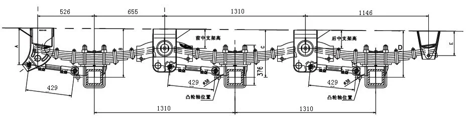 2021 Hot Sale Truck Leaf Spring Anti-Lock Braking System Product Light Suspension For Christmas Tree Topper