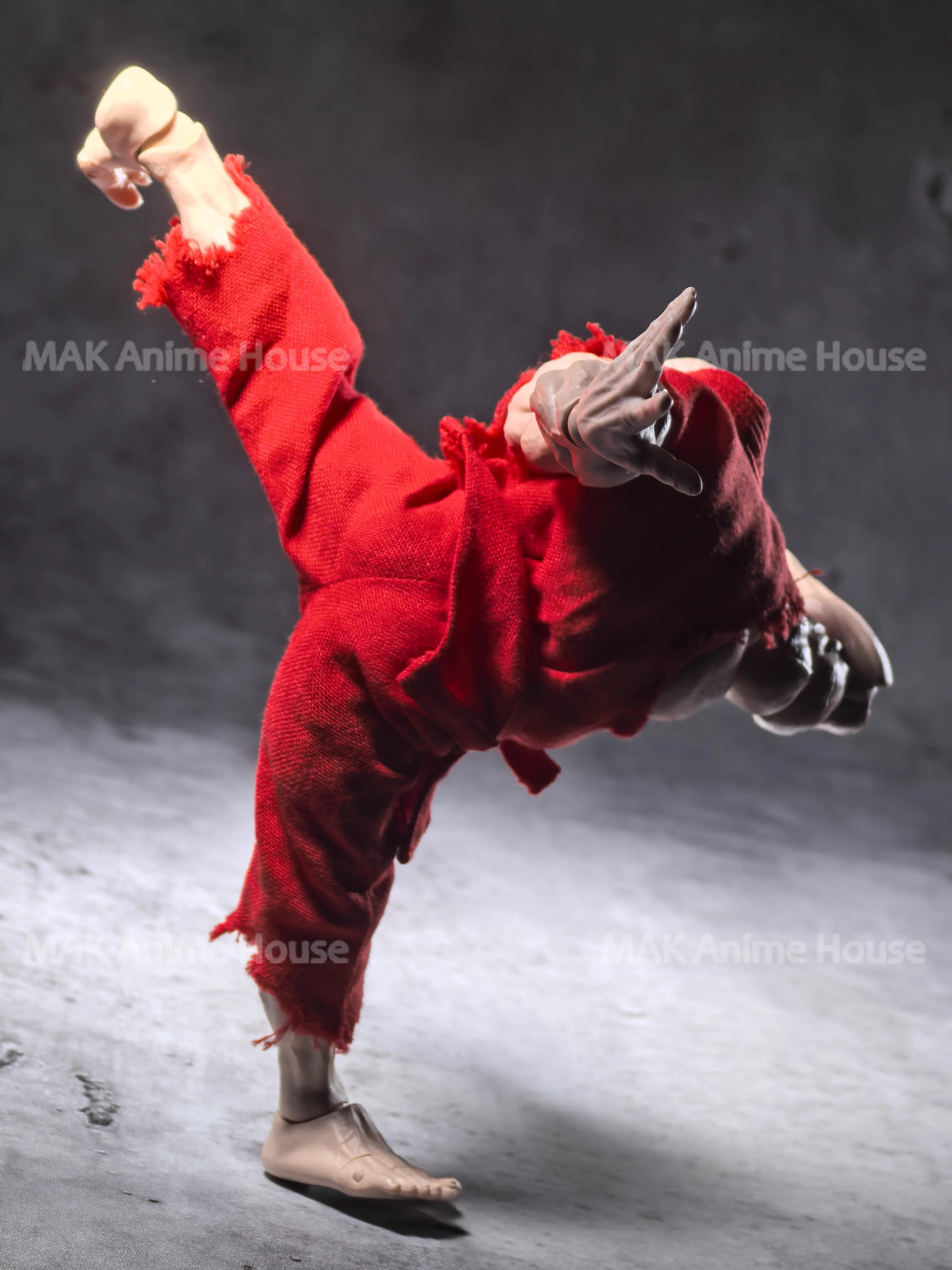 1/12 Lose Kampfkunst Uniform Kleidung Set Modell Fit 6 "Romankey UMS003 Big Guy Männlicher Soldat Action Figur Starke körper Puppen