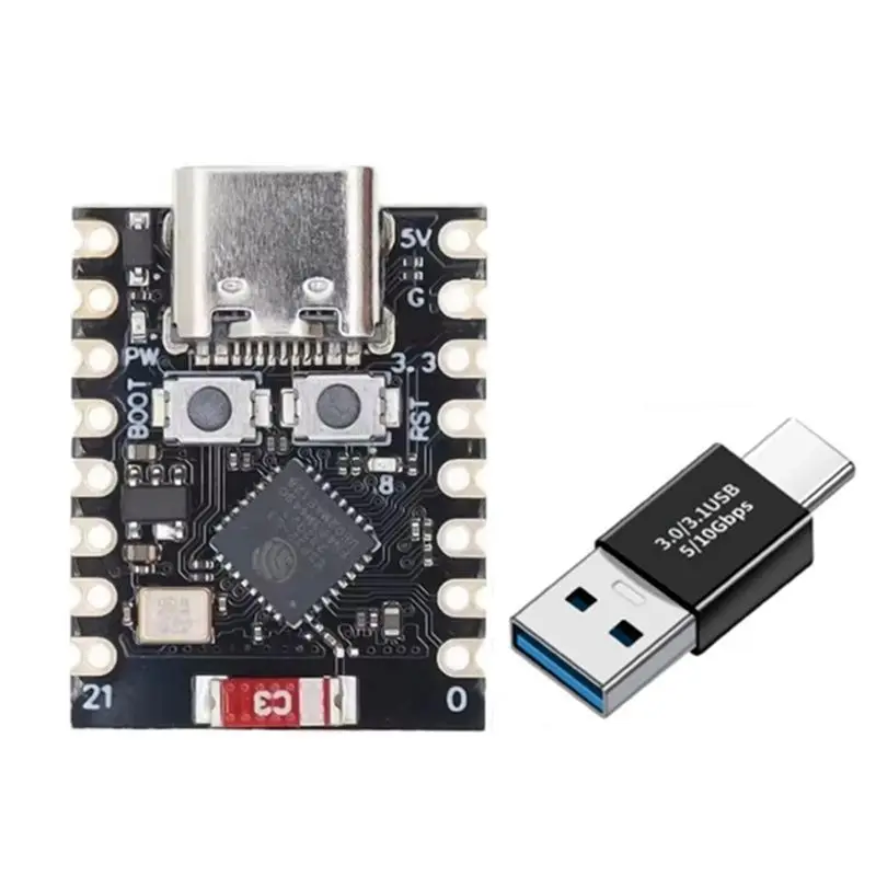 AB33-Nmminer BTC Solo Miner PRO+ 308KH/S Hashrate Miner Bitcoin Mini Miner Mining Miner+Adapter Kit For Home Office