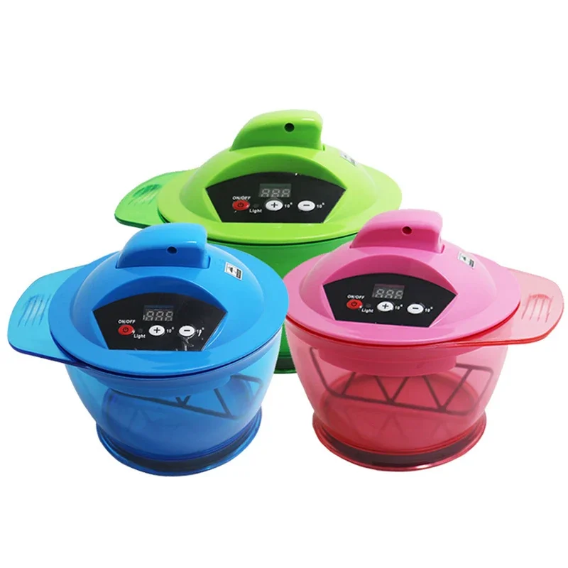 320ML Electric Hair Coloring Mixer Automatic Hair Color Mixing Bowl Barber Hairdressing DIY Color Cream Stirrer Styling Tools