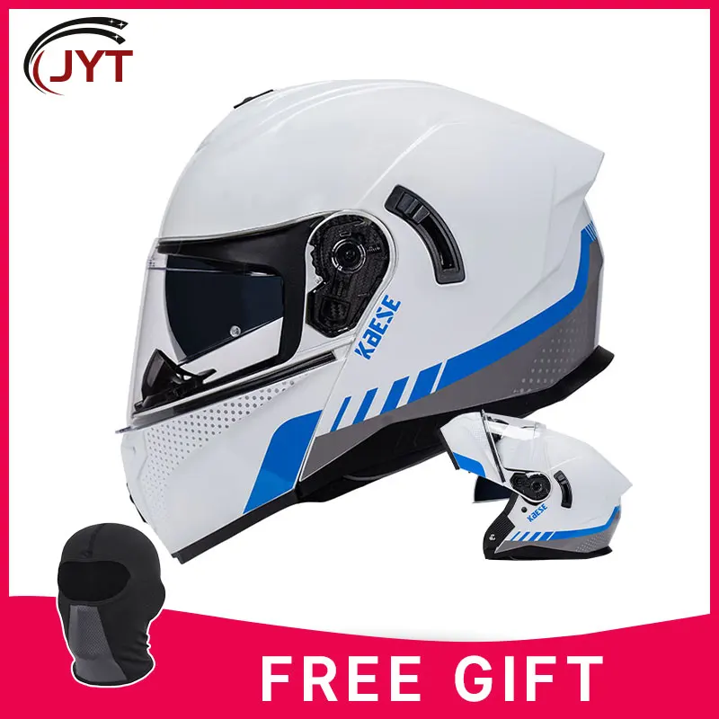 

DOT Appoved High Quality Double Lens Flip Up Helmet Abs Full Face Helmet Motocross Racing Motorcycle Helmets Unisex Modular Helm