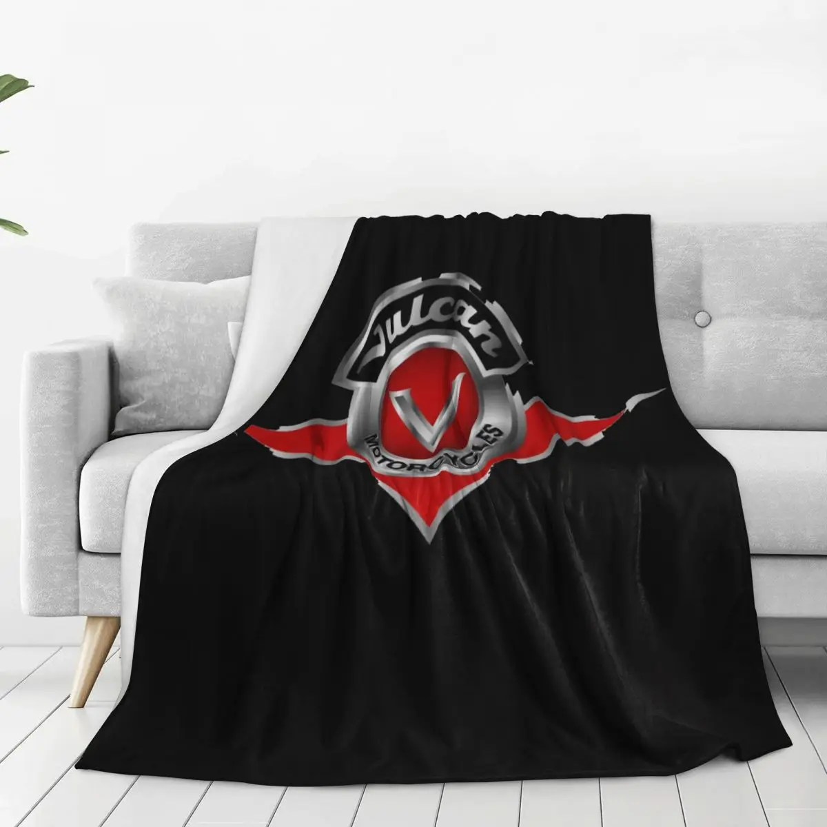 Vulcan Motorcycle Modren Blanket Flannel Breathable Sofa Throw Blankets For Home Bedroom Office Throws Bedspread Quilt