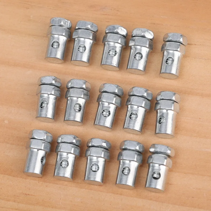 خنق كابل سدادة المشبك للدراجات النارية سكوتر ATV الترابية دراجة الفرامل سلك نهاية الضابط المسمار تثبيت مشبك جزء عالمي