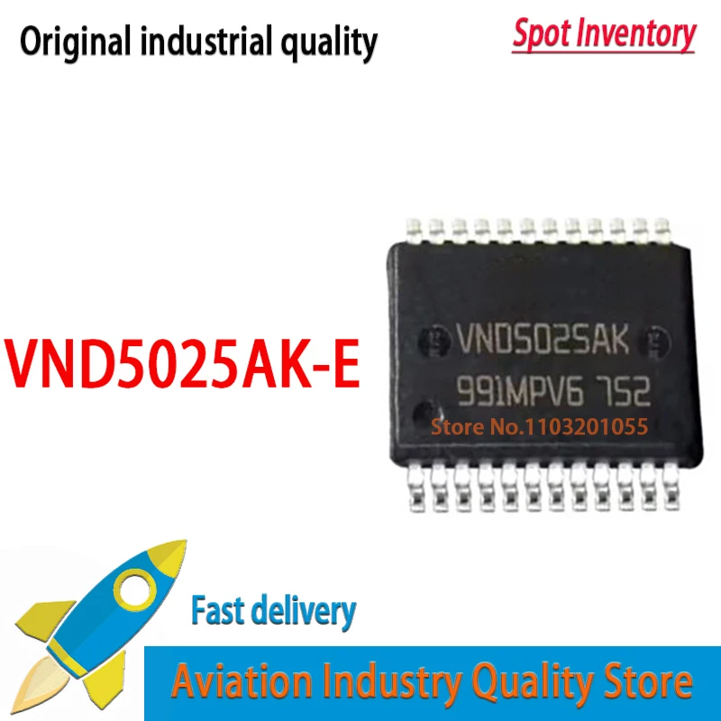 5PCS/LOT VND5025AK-E VND5025AK VND5025 SSOP24   NEW and Original in Stock