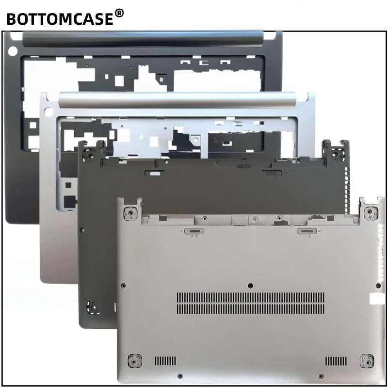 

New For BOTTOMCASE® S300 S310 M30-70 Laptop Upper Case Palmrest Cover /Bottom Base Cover Lower Case Silver or Black