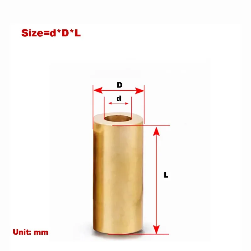 Brass Hollow Pipe Spacer for Structural Support and Precise Height Isolation in Electronic Devices with M3 M4 M5 M6 M8 Sizes