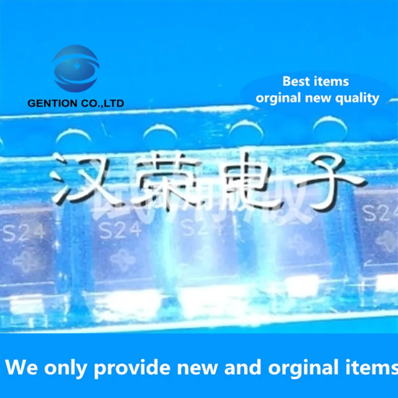 50PCS 100% New original SSA24-E3 silk screen S24 DO-214AC SMA diode 2A 40V