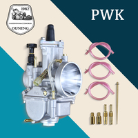 Motorcycle Carburetor With Free Jet For Keihin KOSO PWK 24 26 28 30 32 34MM 2T 4T ATV Quad Go Kart Dirt Bike Scooter 50-250cc