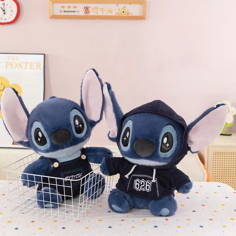 

Kawaii Disney Plush Toy Stitch Big Ear Cartoon Stuffed Doll Cuddly Soft Baby Pillow Kids Birthday Gift for Children Best Seller