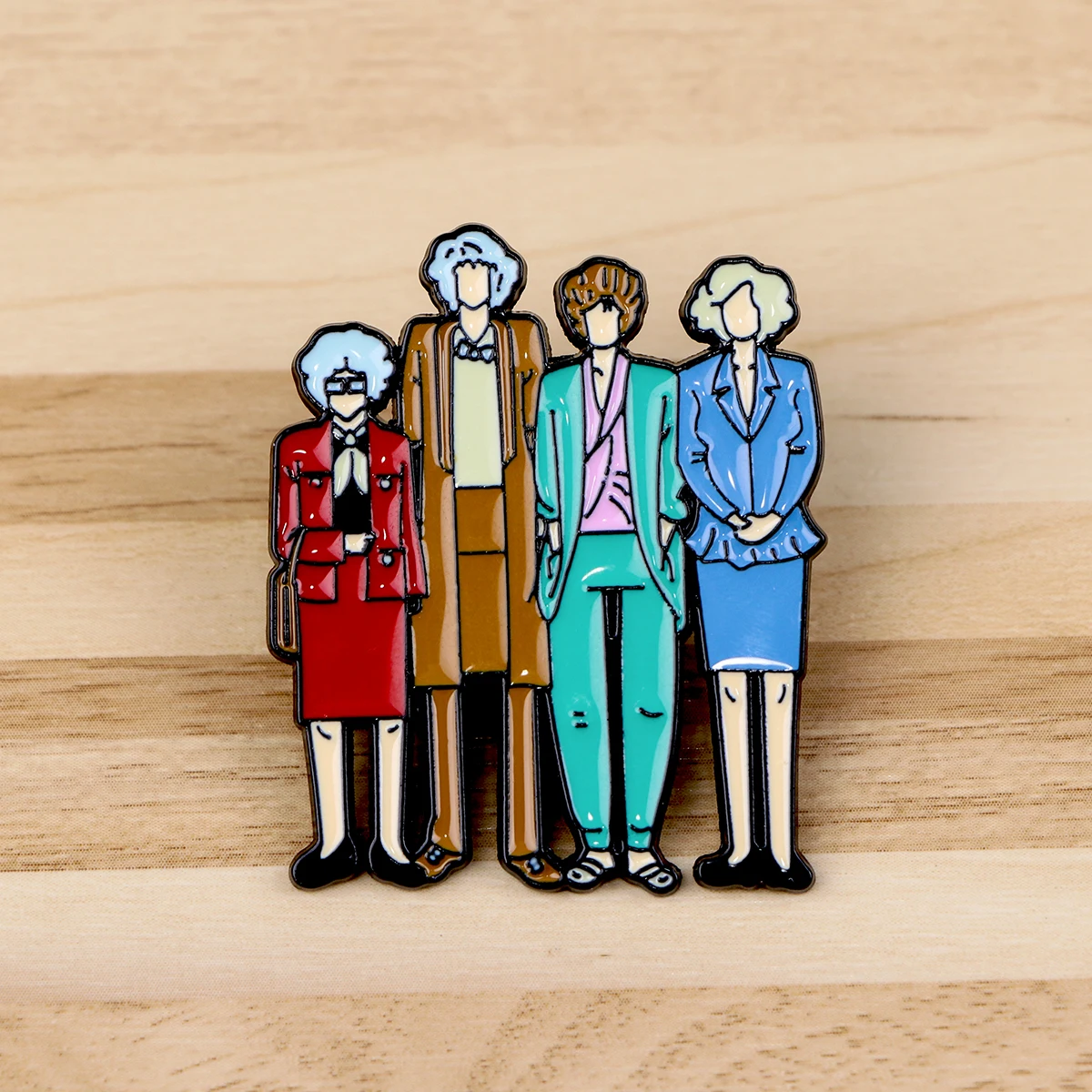 Cartoon TV Drama Brooches for Clothing Lapel Pins for Backpack Deer Enamel Pin Metal Badges Cute Jewelry Accessories