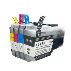 Europe LC424 LC424 Compatible Ink Cartridge  For Brother DCP-J1200W J1200WE J1200 J1200W J1200WE Printer