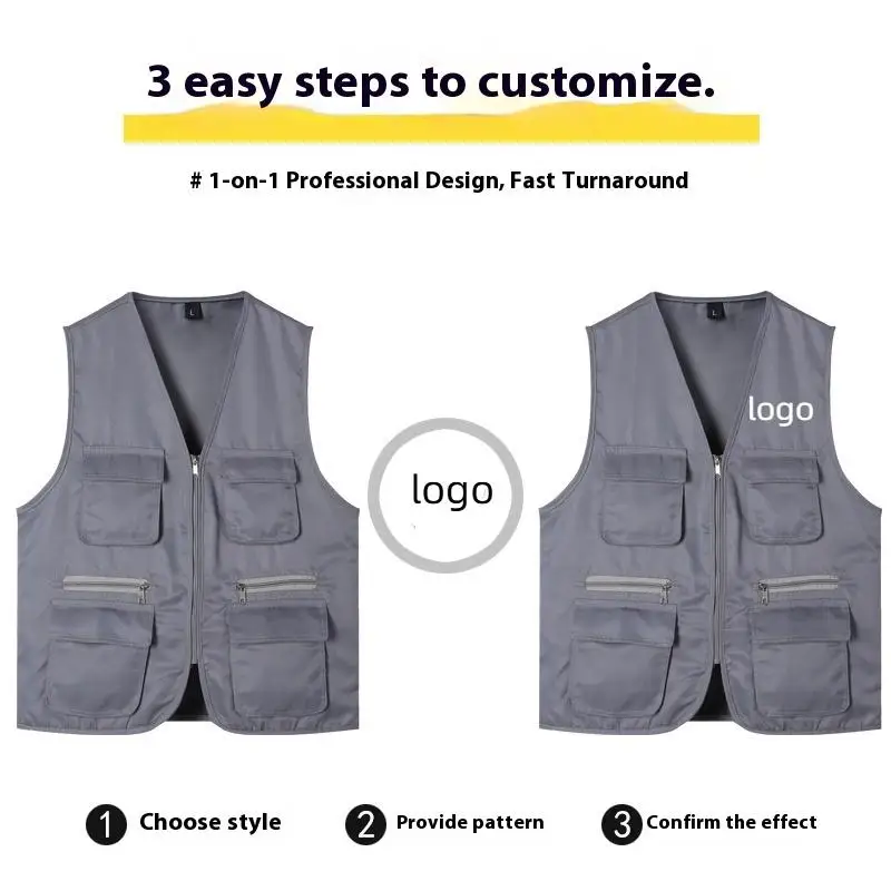 سترة رجالية موسمية خارجية مخصصة مطبوع عليها شعار مخصص اسم الشركة مجموعة التطوعية معطف نشاط الرفاهية العامة